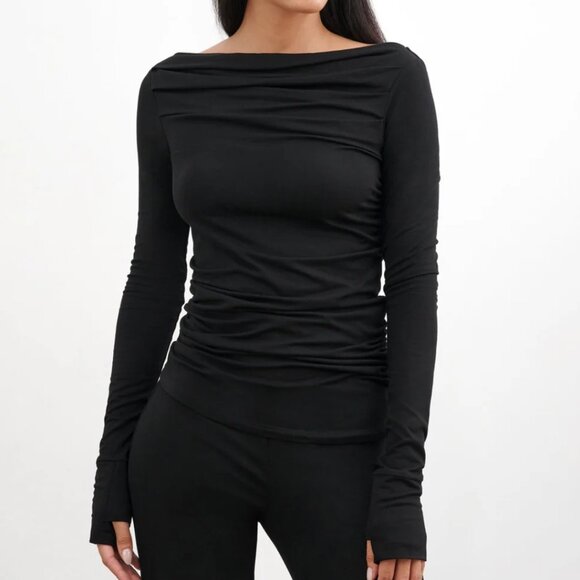 Marcella black Cooper top large nwt - Picture 12 of 12